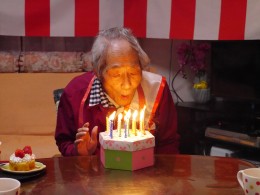 満100歳のお祝い