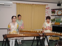 箏のアンサンブル演奏会